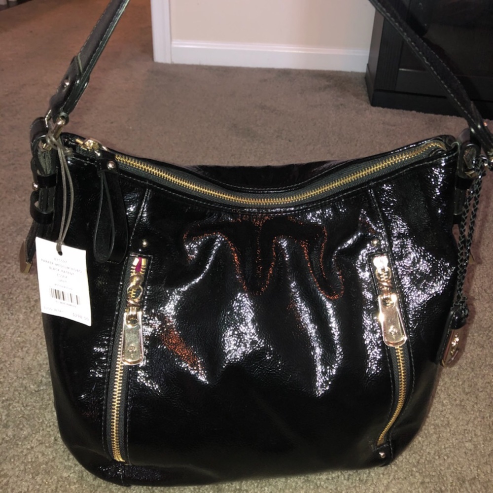 NWT Black COLE HAAN Shoulder Bag!